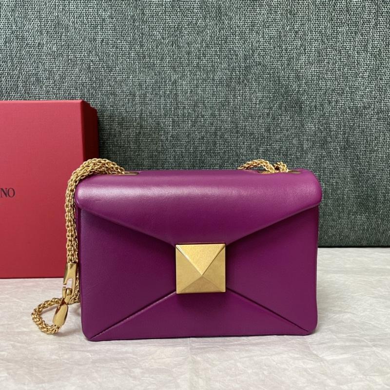 Valentino Shoulder Tote Bags VA1215 Purple